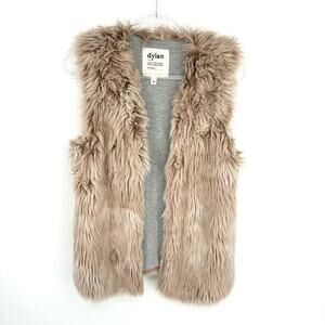 Dylan Melange Italian Fur Vest Size Small